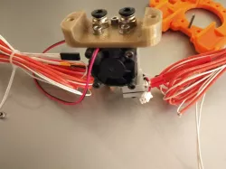 Prusa I2 Dual extruder clamp
