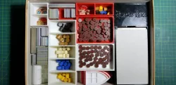 Puerto Rico Game Box Organizer w/ San Juan Holder