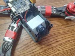 QAV-R board camera mount with angle adjust (12x12 PCB)