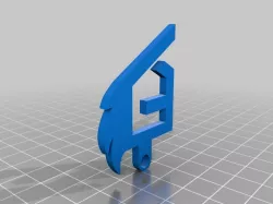 Quantum Bellator Fire Keychain