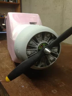 Radial Engine Half