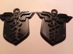 Rainbow Six Siege Operation Health Keychain Charm Double-sided