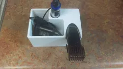 Remington beard trimmer holder