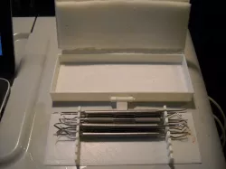 repaired scad coustomisable buckle box v3 repaired with dental tools box
