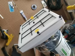 Roomba 800-900 series HEPA filter to 4" duct adapter