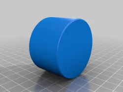 Round Revolver Container/Pill Case