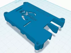 rpi3 Mandalorian cover for  0110-M-P case
