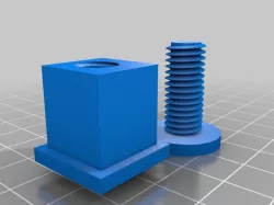 screw threaded feet 20mmx20mmx26mm