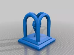 Smash bros Trophy Plain