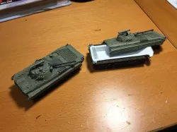 Snap-On tracked base for Team Yankee BMP-1 and BMP-2