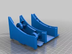 Spool Rails with Bearings for Prusa-Like Printers