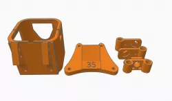 Strix Screech Production TPU Part Set