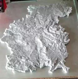 Teruel Topographic Map