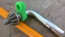 Tether for Drill Chuck Key