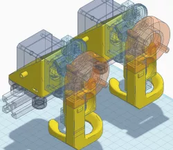 Titan E3Dv6 & Volcano fan mounts