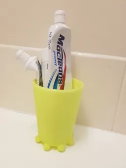 Tooth Paste Holder Cup