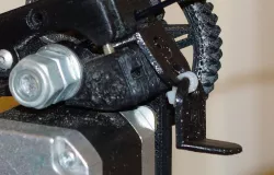 v2 Infill 3D Bowden 75 Geared Extruder filament spacer/guide