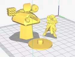 Warhammer 40K Gatling Rocket Sentry 1:55