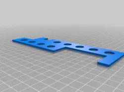 Warmachine / Hordes multi template .5-7 inch