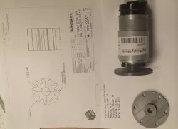 Wheel mount/hub for andymark gear am-2537