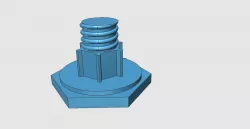 WHIRLPOOL LOWER SPRAY ARM BOLT
