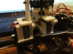 WLToys V950 upgraded servo plate adapter and spacers ( for BlueArrow  D05023MG )
