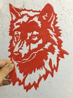 WOLF Wall Art / Decoration