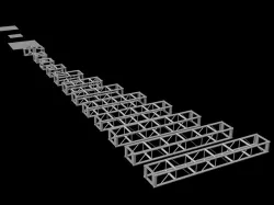 12"x18" Staging Truss Models