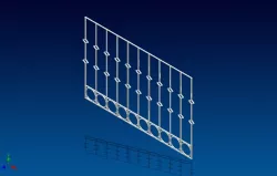 3-D gate