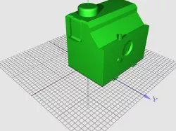 3d printed 120 Pinhole Camera