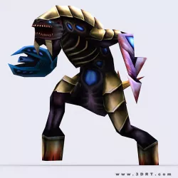 3DRT - Warbeast Monster - Claw  Low-poly  3D model