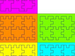 5 different box puzzles aka Happy Cubes
