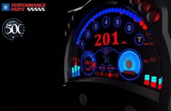 500 Group Supercar 3D Dash