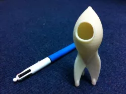 A Rocket Ship in the Classic Style