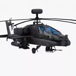 AH-64D Apache Longbow 3D model