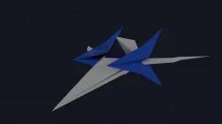 arwing star fox Low-poly  3D model