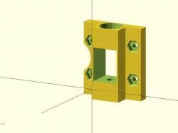 ball bearing mounted Y belt pully and belt tensioner