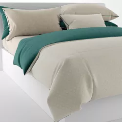 Bedclothes green  3D model