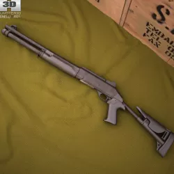 Benelli M4 3D model