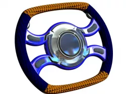 Bloodhound ssc steering wheel challenge