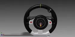 Bloodhound SSC Steering Wheel-EM-3