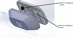 Bloodhound steering "wheel"
