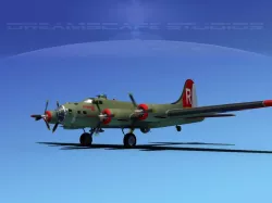 Boeing B-17G Flying Fortress  HP V01 3D model