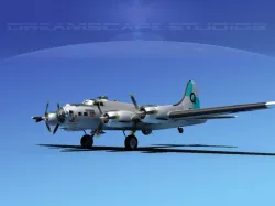 Boeing B-17G Flying Fortress  HP V02 3D model