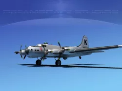 Boeing B-17G Flying Fortress  HP V05 3D model