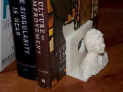 Bookends for Makerbot Busts.