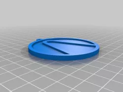 Borderlands Keychain Fob