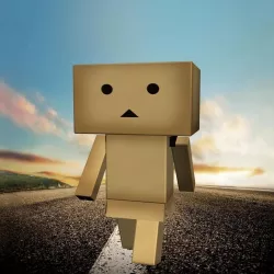 Box Man Low-poly  3D model