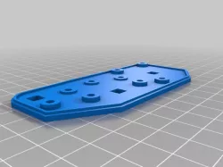 Brush Deck Side Gearbox Cover for the Roomba 5xx Series
