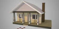 Cabin 3D model